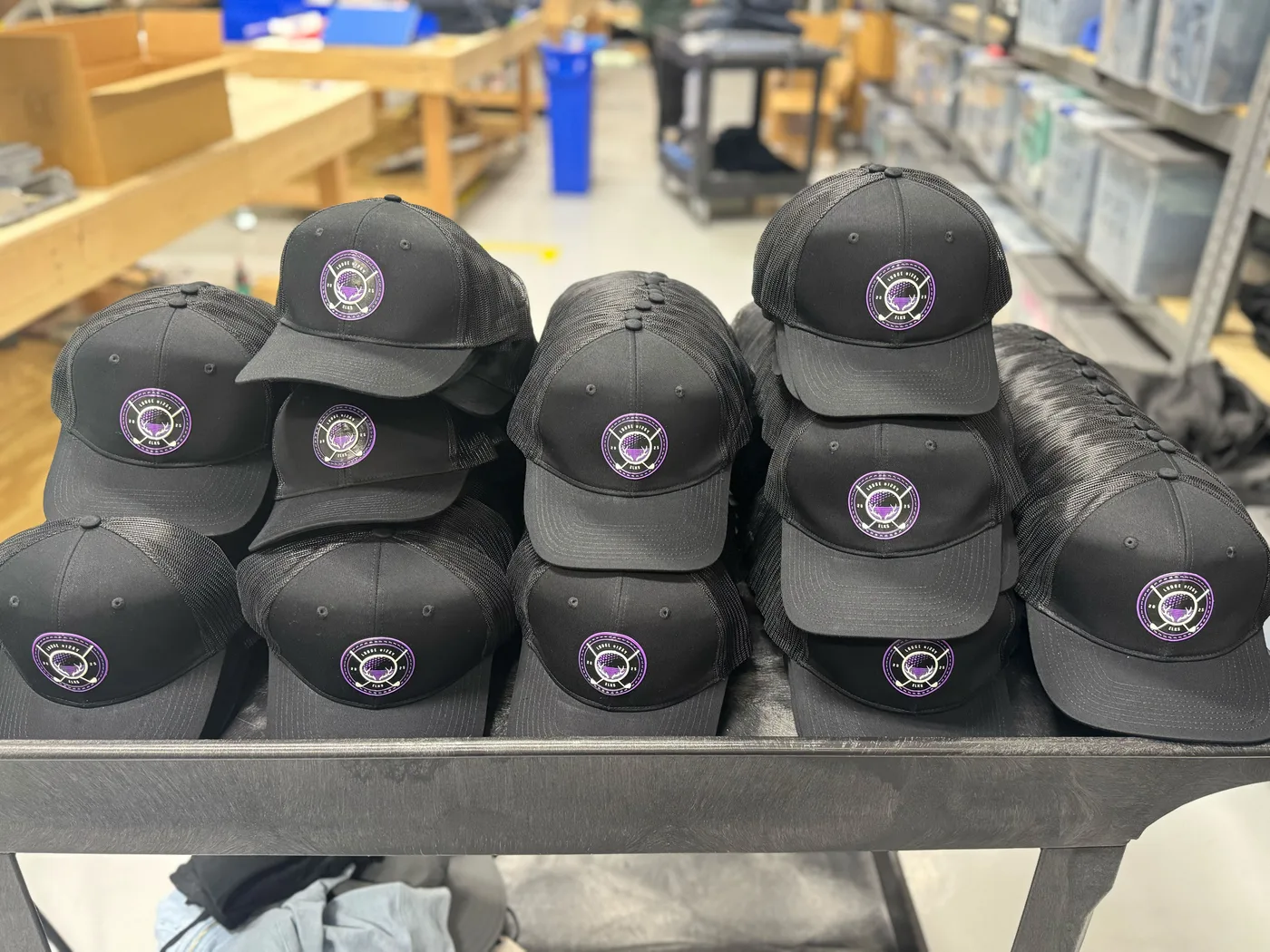 Custom Hats for the Framingham Elks Lodge #1264 Golf Tournament