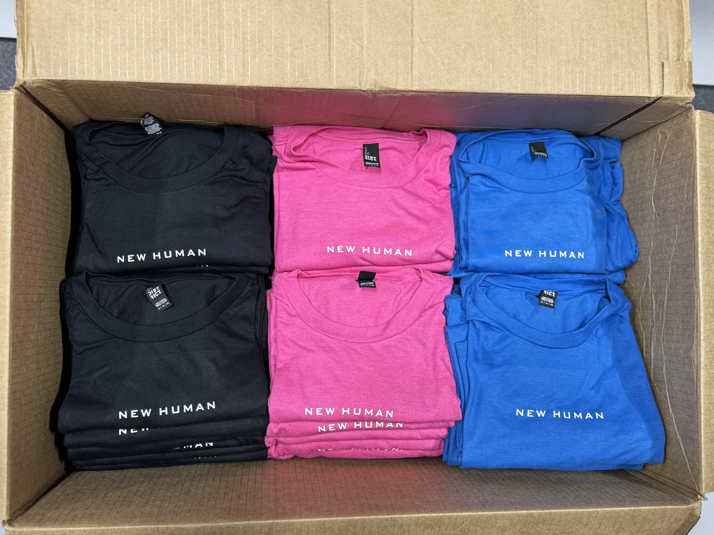 Custom Event Shirts for New Human