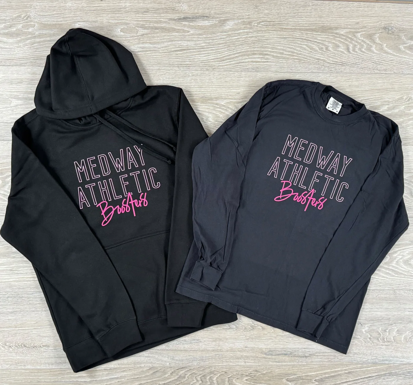 Custom Hoodies and Long Sleeves for Medway Athletics Volunteers