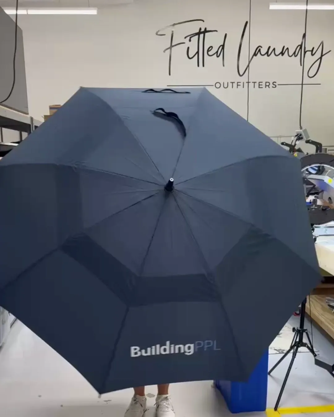 Building PPL Custom Golf Umbrellas Make Stylish Client Gifts