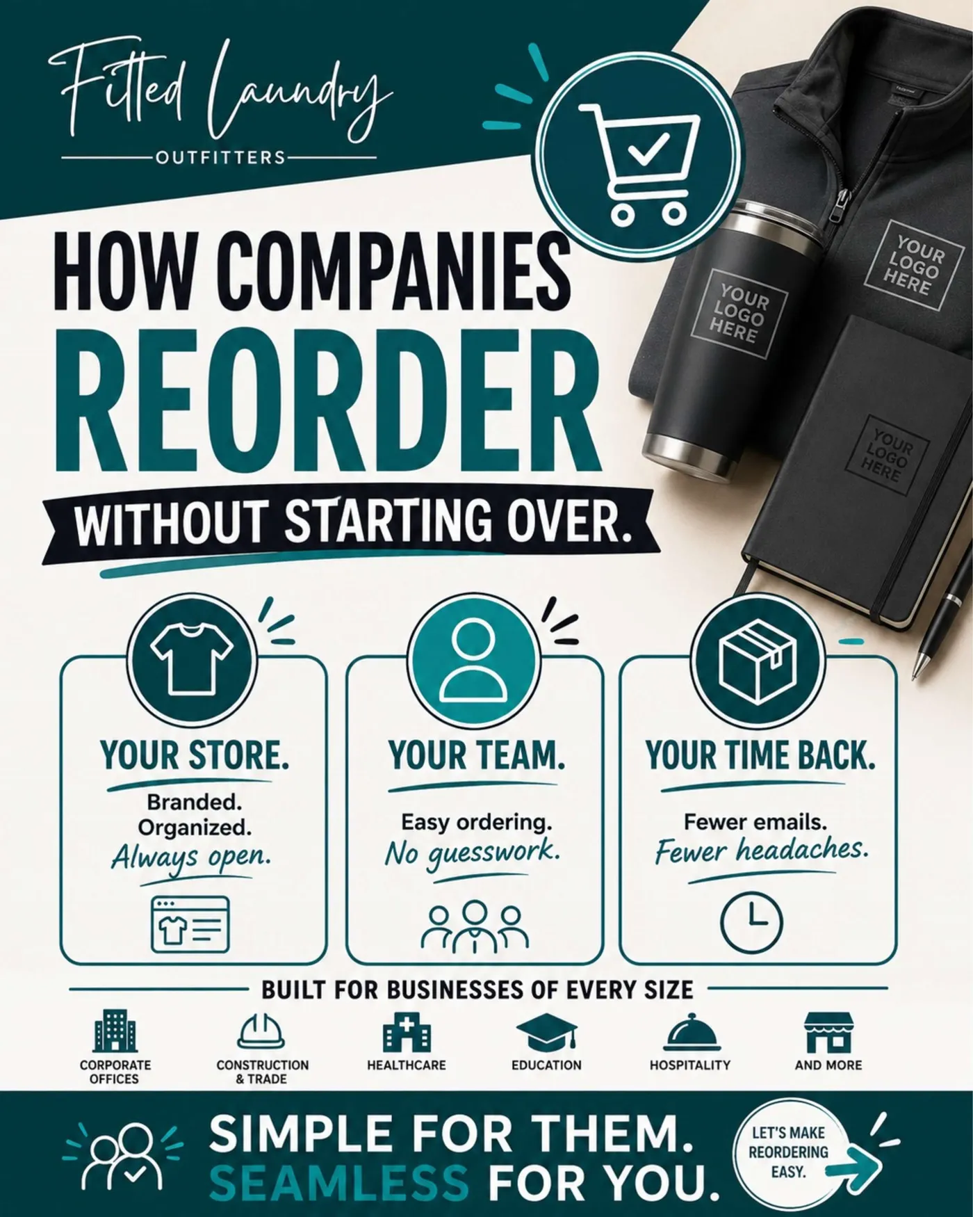 FLO Custom Online Company Stores Simplify Employee Apparel