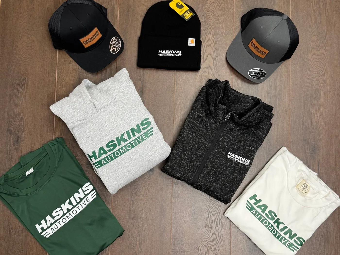 Haskins Automotive Gets Custom Team Apparel from FLO