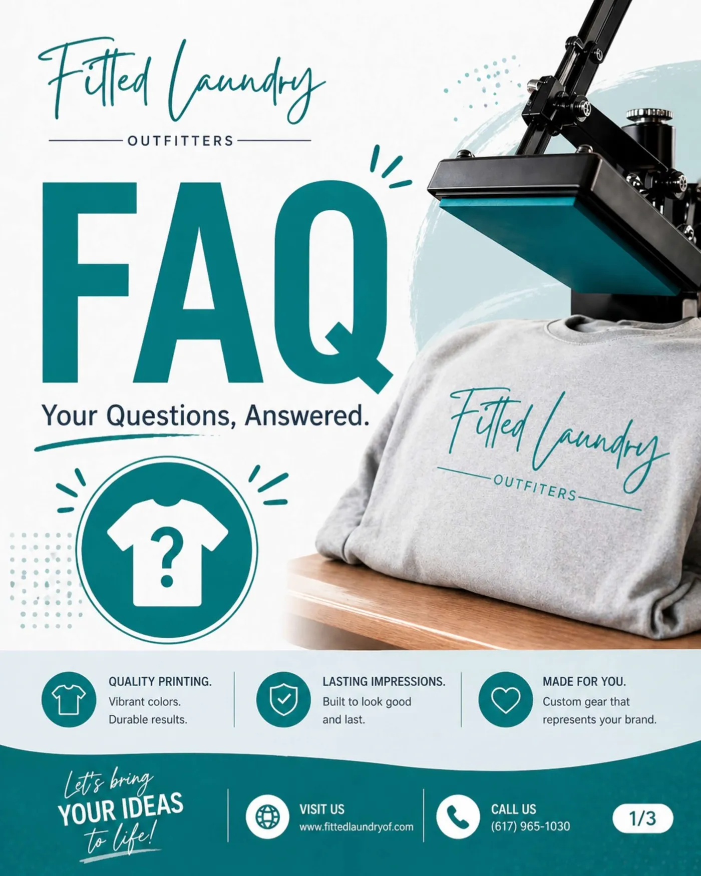 Heat Press 101: Your Custom Apparel Questions Answered