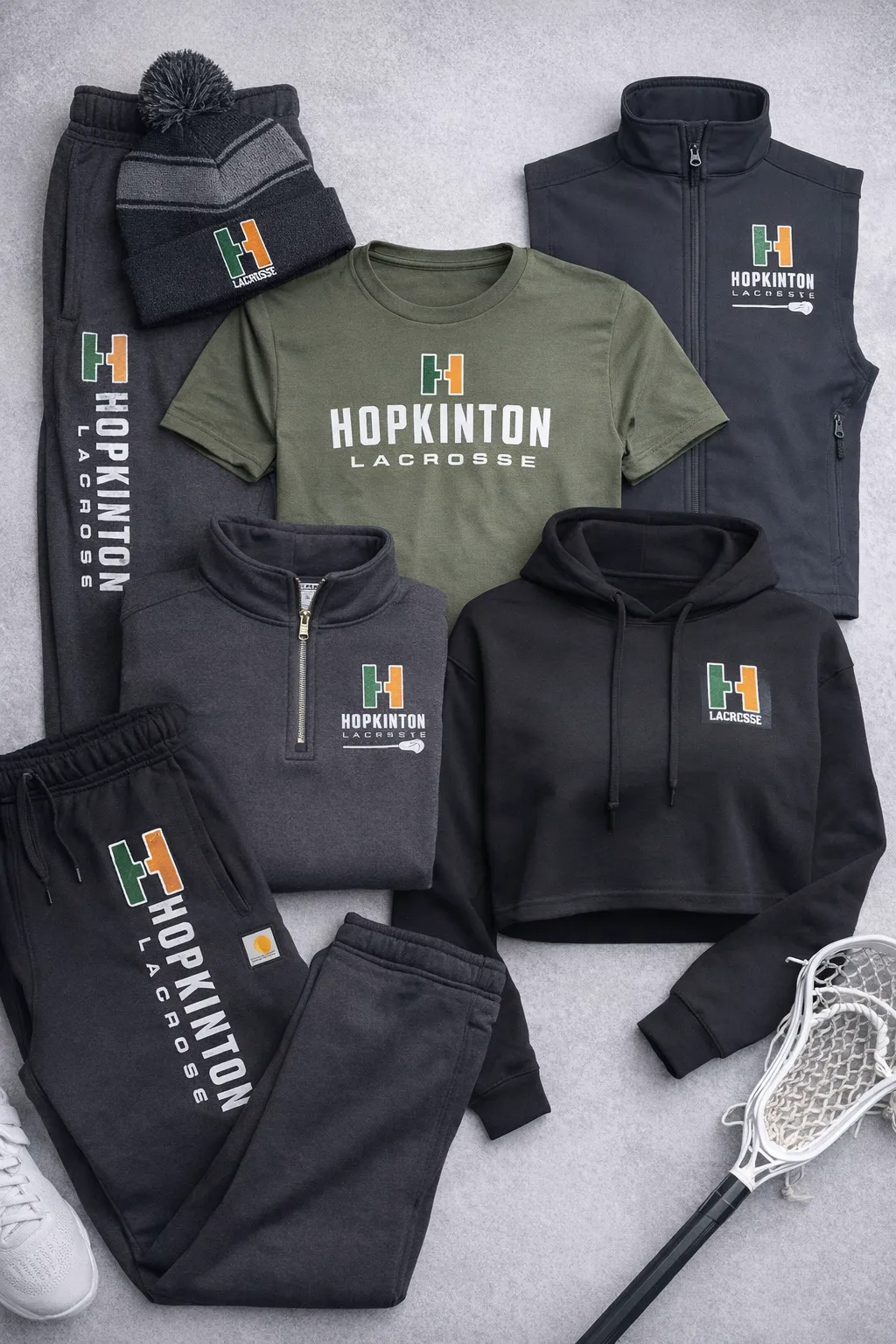Hopkinton Boys’ Varsity Lax Gears Up With Custom Embroidery